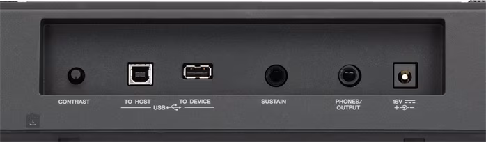 Yamaha PSR-S650 - Workstation, organizator