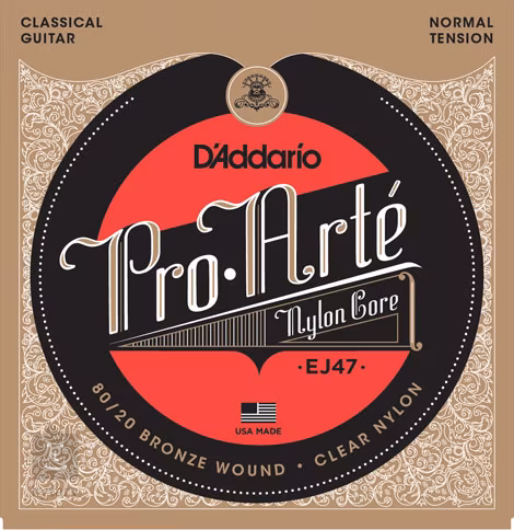 D'Addario EJ47 - Corzi din nailon pentru chitară clasică