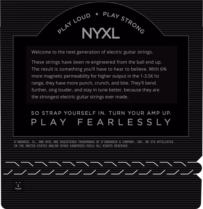 D'Addario NYXL1052 - Corzi pentru chitară electrică