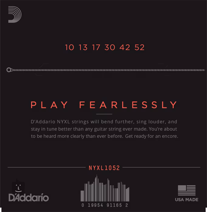 D'Addario NYXL1052 - Corzi pentru chitară electrică