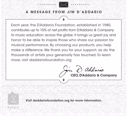 D'Addario EJ52 - Corzi chitară alto