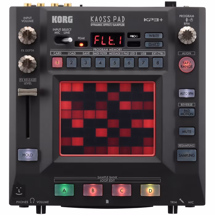 Korg KAOSS PAD KP3+ - Modul audio, procesor de efect 