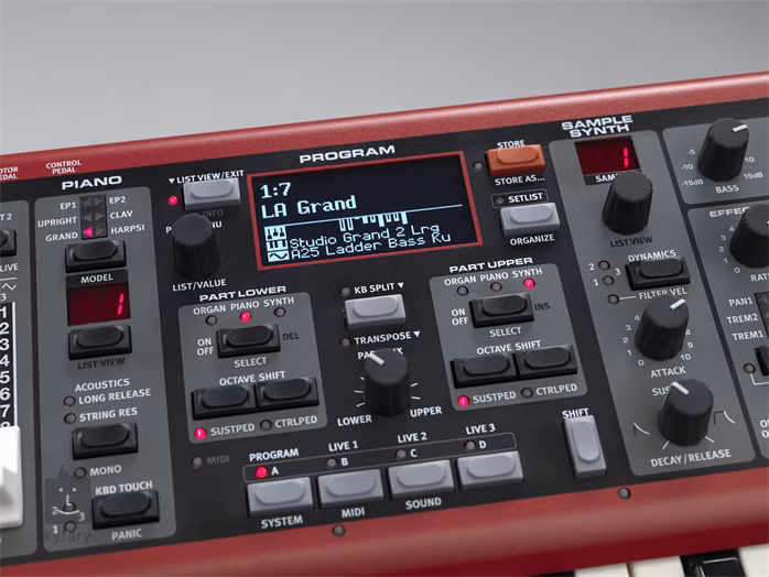 Nord Electro 5D 61 - Pian stage digital portabil, orgi