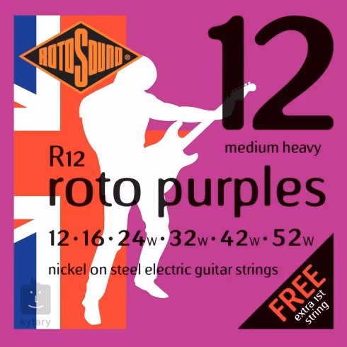 Rotosound R12 Rotos - Corzi pentru chitară electrică