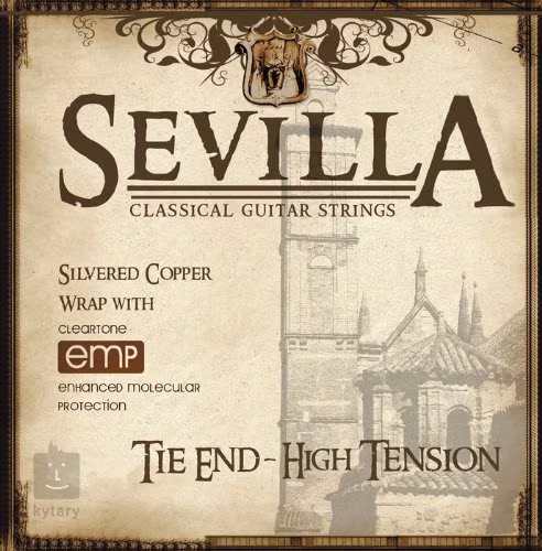 Sevilla High Tension Tie End - Corzi din nailon pentru chitară clasică