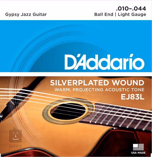 D'Addario EJ83L - Corzi de metal pentru chitară acustică