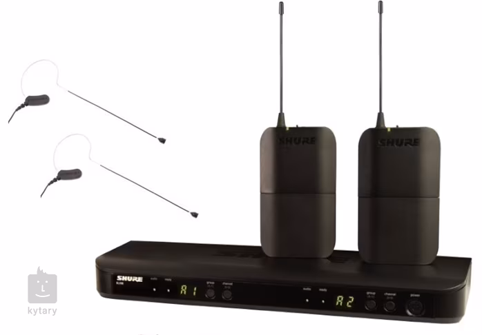 Shure BLX188E/MX53 H8E - Set dual fără fir 