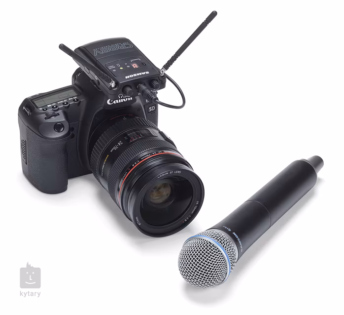 Samson Concert 88 Camera Handheld F - Set fără fir cu microfon pentru reportaj 