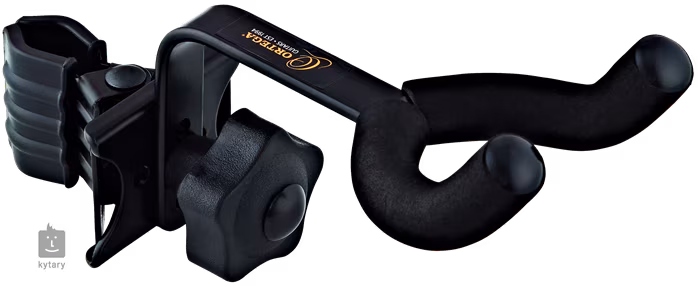Ortega OMUH-BK - Cuier ukulele la suportul pentru microfon