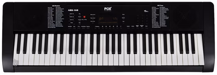 Fox 160 BK - Claviatură fără dinamică 