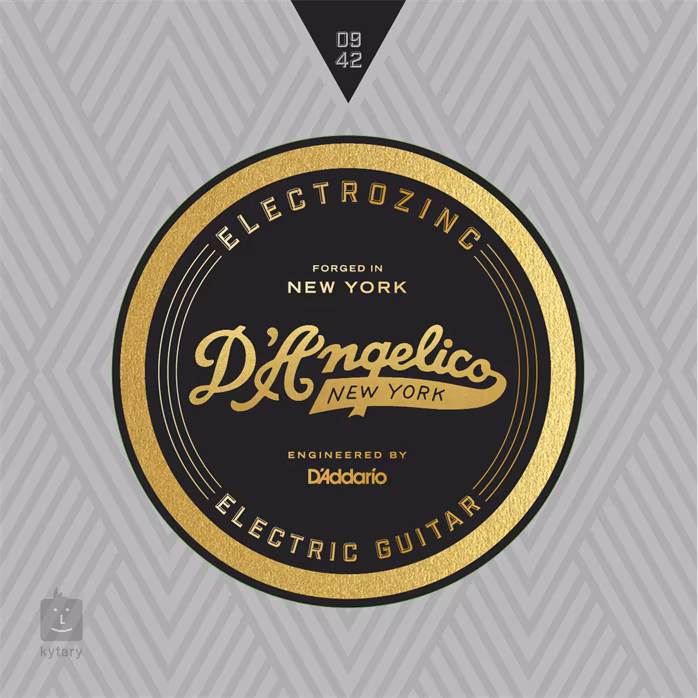 D'Angelico Electrozinc Rock 9 - Corzi pentru chitară electrică