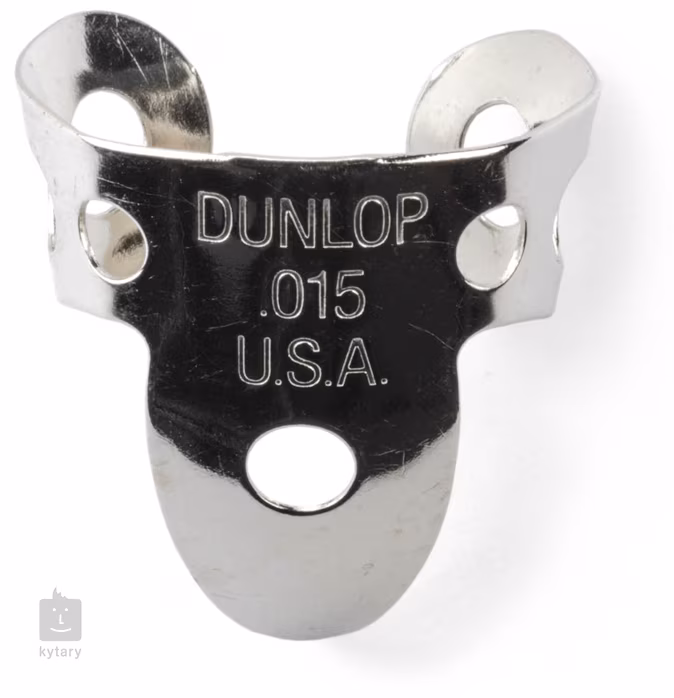 Dunlop Nickel Silver Fingerpick Set 0.015 - Set inele