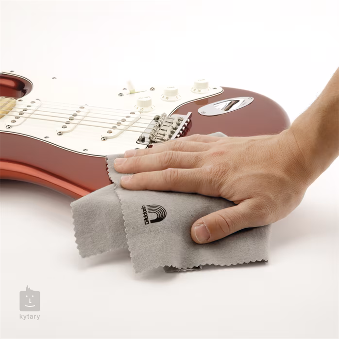 D'Addario Pre-Treated Polish Cloth - Cârpă de curăţat