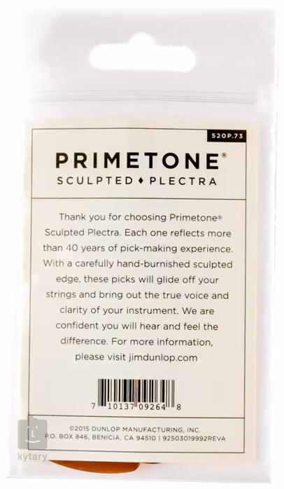 Dunlop Primetone Jazz III XL 0.73 with Grip - Pene