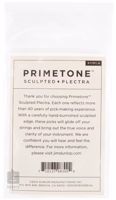 Dunlop Primetone Small Triangle 1.4 - Pene