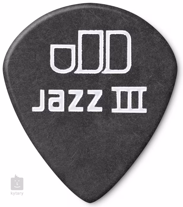 Dunlop Tortex Pitch Black Jazz III 1.35 - Pene