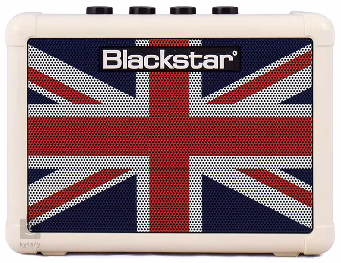 Blackstar FLY 3 Mini Amp Cream Union Jack Limited Edition - Combo de chitară cu tranzistor 