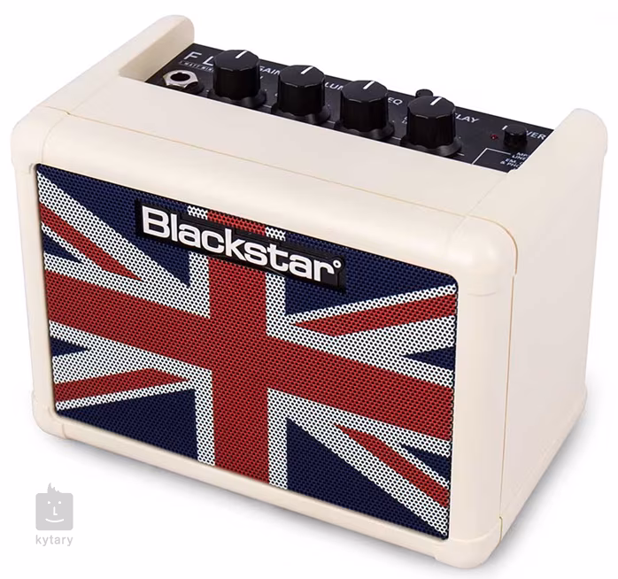 Blackstar FLY 3 Mini Amp Cream Union Jack Limited Edition - Combo de chitară cu tranzistor 