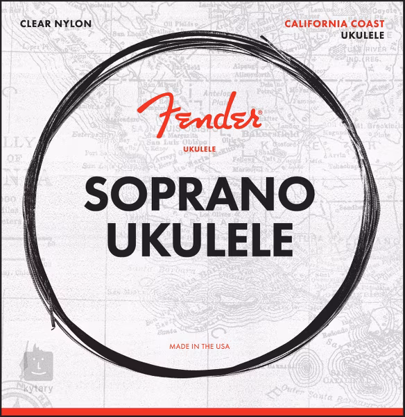 Fender 90S Soprano Ukulele Strings - Corzi ukulele sopran 