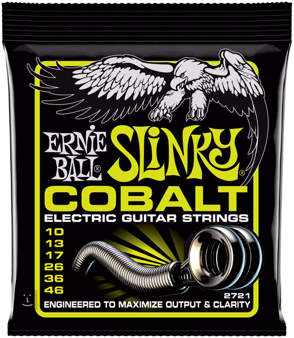 Ernie Ball 2721 Cobalt Regular Slinky - Corzi pentru chitară electrică