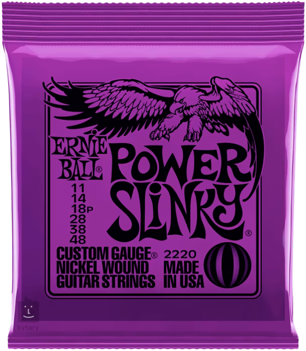 Ernie Ball 2220 Nickel Wound Power Slinky - Corzi pentru chitară electrică
