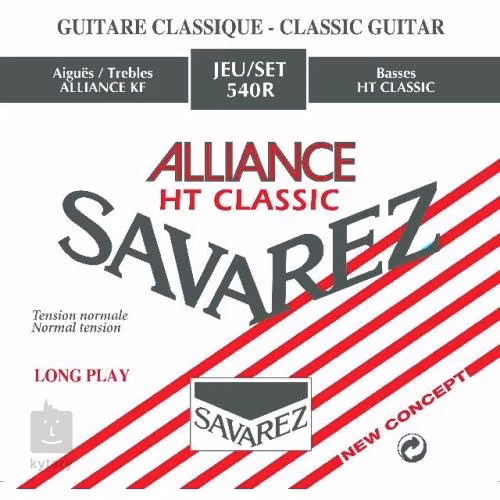 Savarez 540R Alliance HT Classic Normal Tension - Corzi din nailon pentru chitară clasică