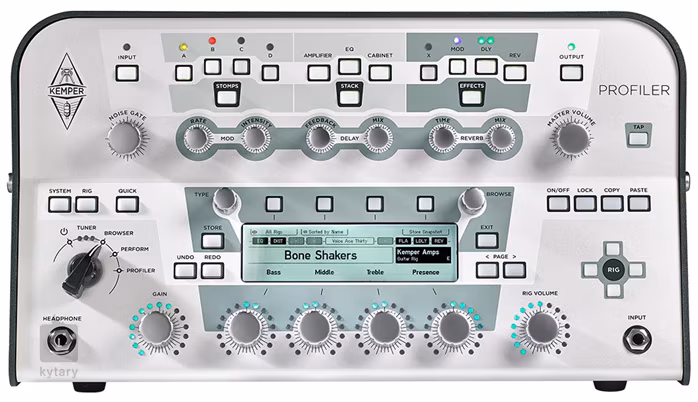 Kemper Profiler Head White + Profiler Remote - Multiefect chitară