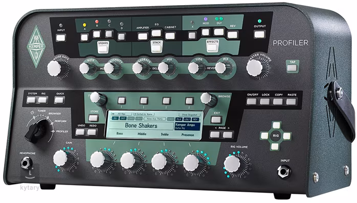 Kemper Profiler Head Black + Profiler Remote - Multiefect chitară