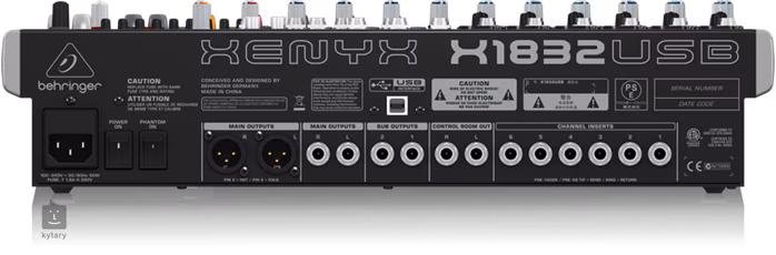 Behringer X1832USB - Pupitru de mixaj analogic