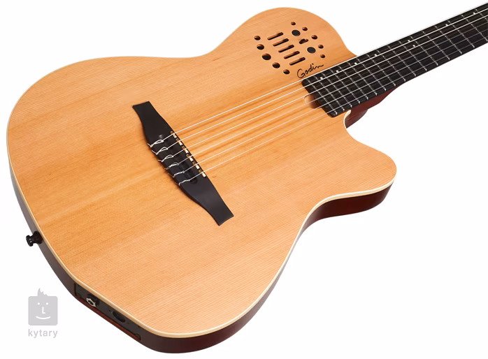 Godin Multiac ACS-SA Nylon Natural SG - Chitară electro-acustică midi 