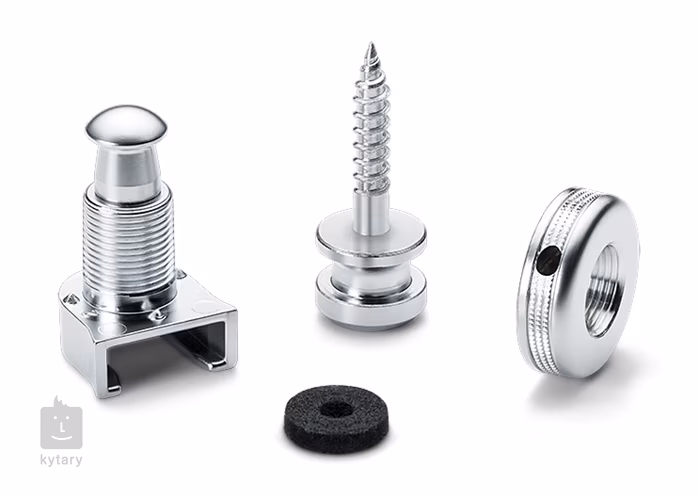 Schaller S-Locks Black Chrome (M) - Blocare curea