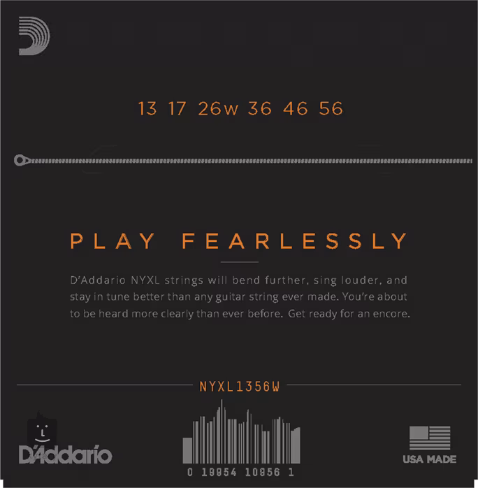 D'Addario NYXL1356W - Corzi pentru chitară electrică