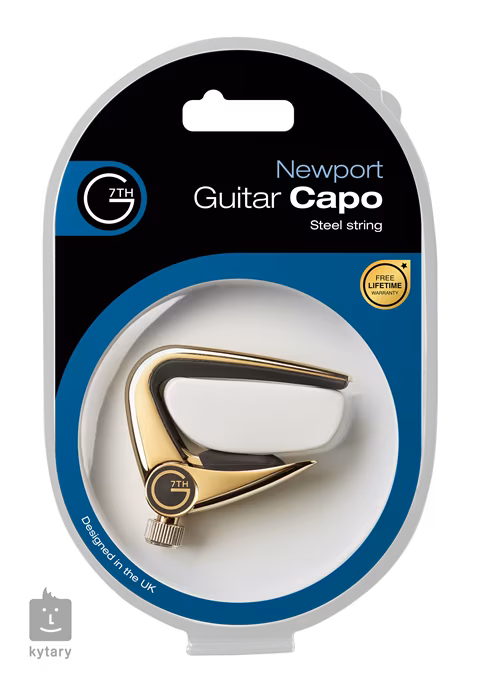 G7th Newport 6-String Gold - Capodastru