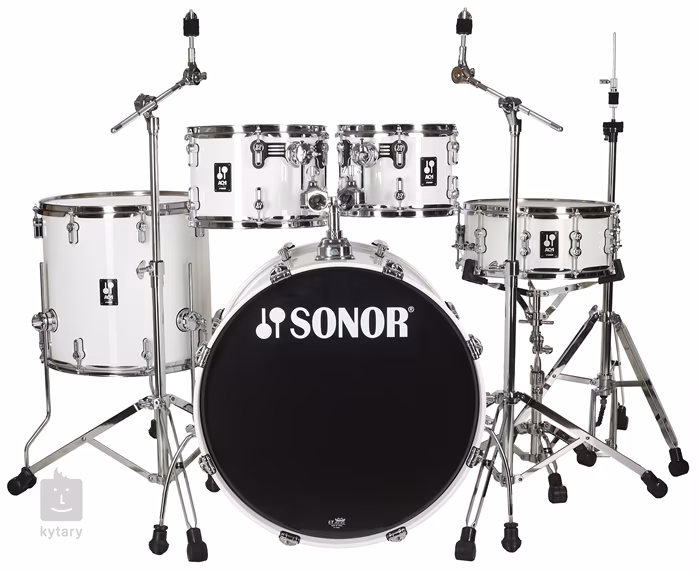 Sonor AQ1 Piano White Stage Set - Set tobe 