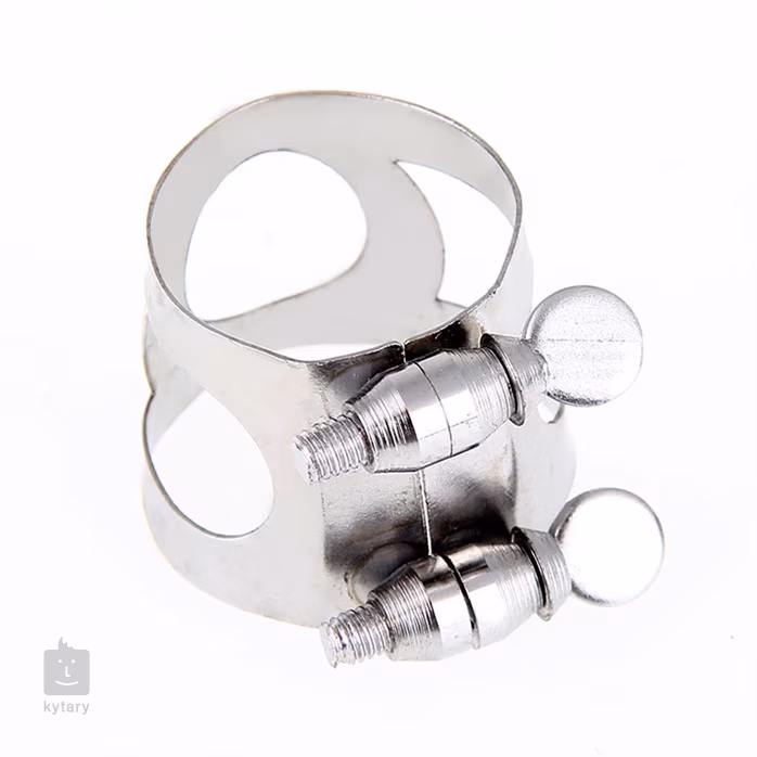 Arnolds & Sons Alto Sax wide Nickel - Ligatură saxofon