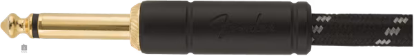 Fender Deluxe Series 18.6' Instrument Cable Black Tweed - Cablu pentru instrument