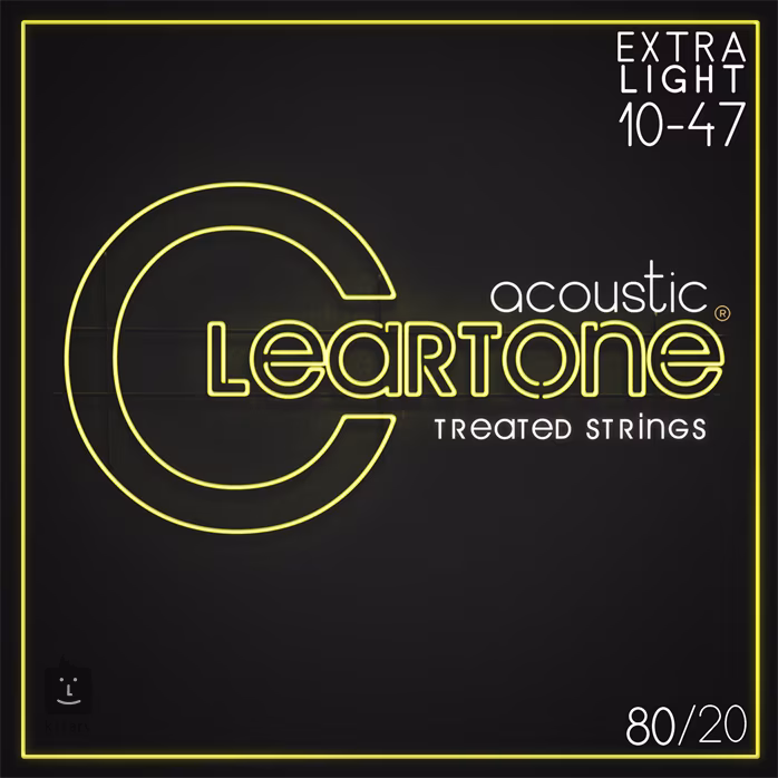 Cleartone 80/20 Bronze 10-47 Extra Light - Corzi de metal pentru chitară acustică