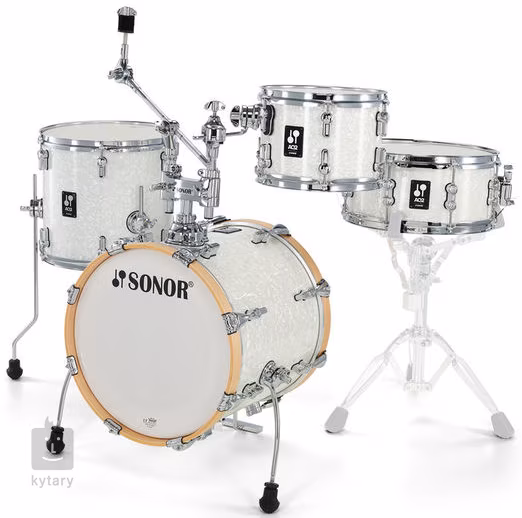 Sonor AQ2 Safari Set White Pearl - Set tobe 