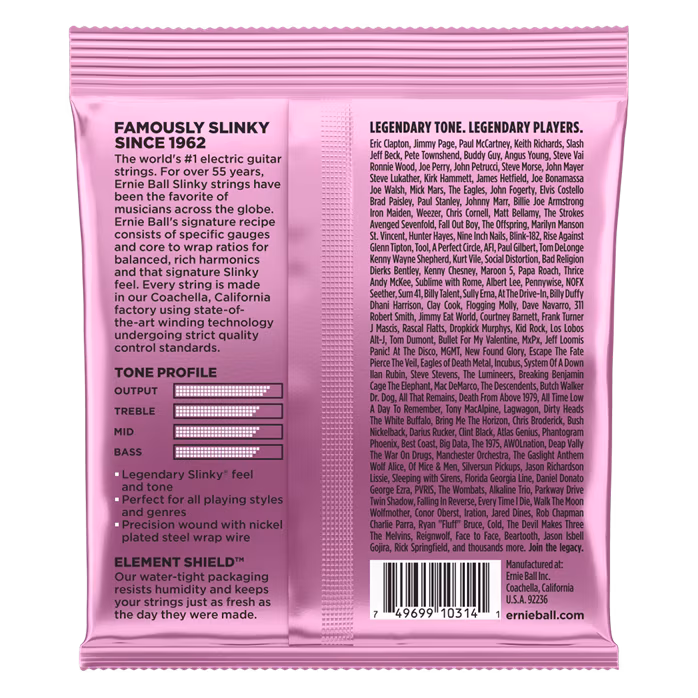 Ernie Ball 2213 Nickel Wound Mega Slinky - Corzi pentru chitară electrică