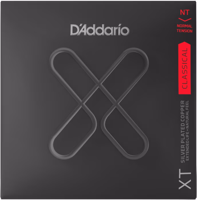 D'Addario XTC45 - Corzi din nailon pentru chitară clasică