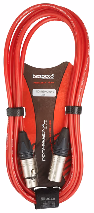 Bespeco NCMB300C RD - Microfon cu cablu