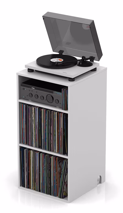 Glorious Modular Mix Rack White  (utilizate) - Mobilier DJ