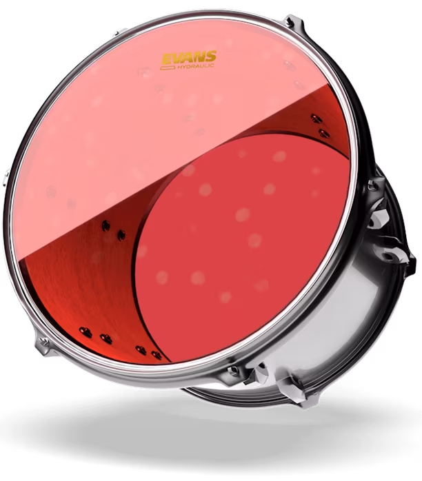 Evans 12" Hydraulic Red - Faţă pentru tom-uri