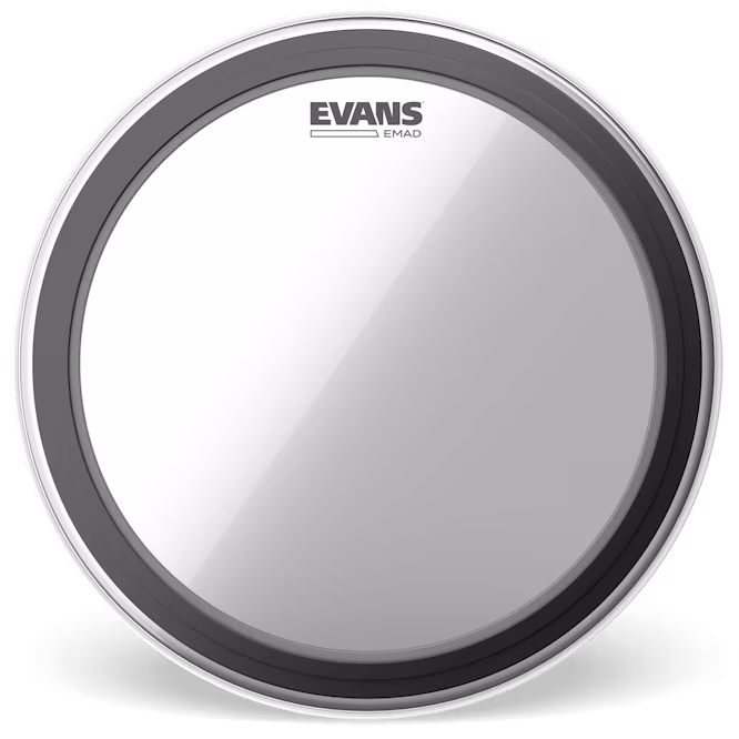 Evans 18" EMAD Clear - Faţă pentru tobă mare
