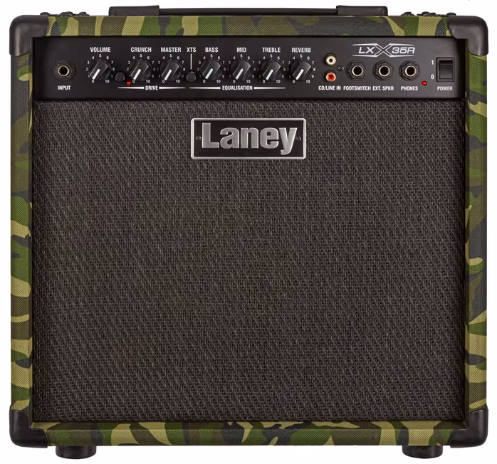 Laney LX35R CAMO - Combo de chitară cu tranzistor 