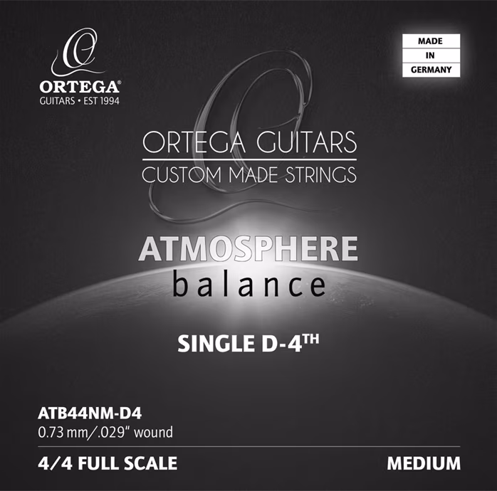 Ortega ATB44NM-D4 - Coardă de nailon pentru chitară clasică 