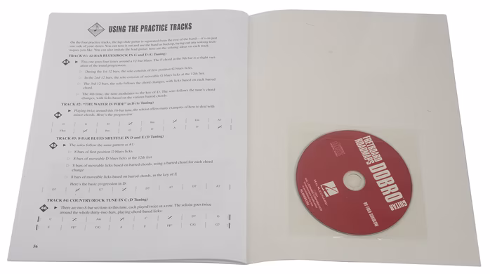 MS Fretboard Roadmaps: Dobro Guitar - Curs de dobro, resonator