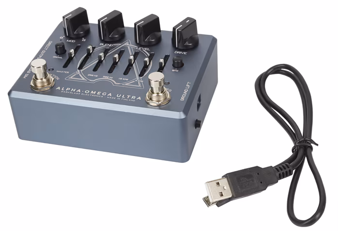 Darkglass Alpha-Omega Ultra v.2 + AUX (neambalat) - Efect chitară bas