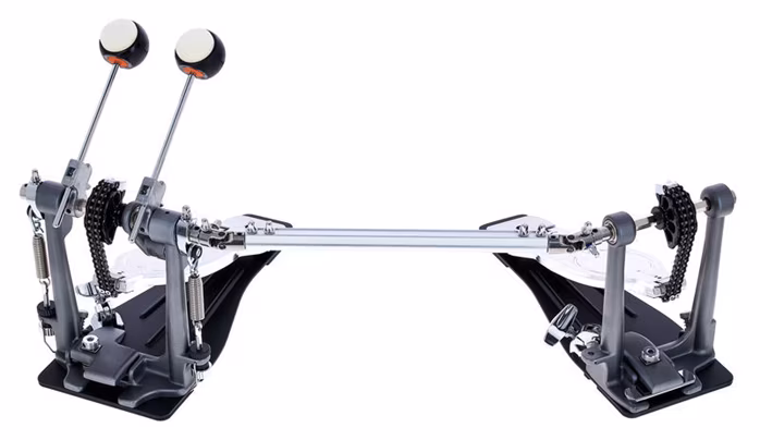 Pearl Eliminator Solo Black Double - Pedală dublă pentru tobă bas 