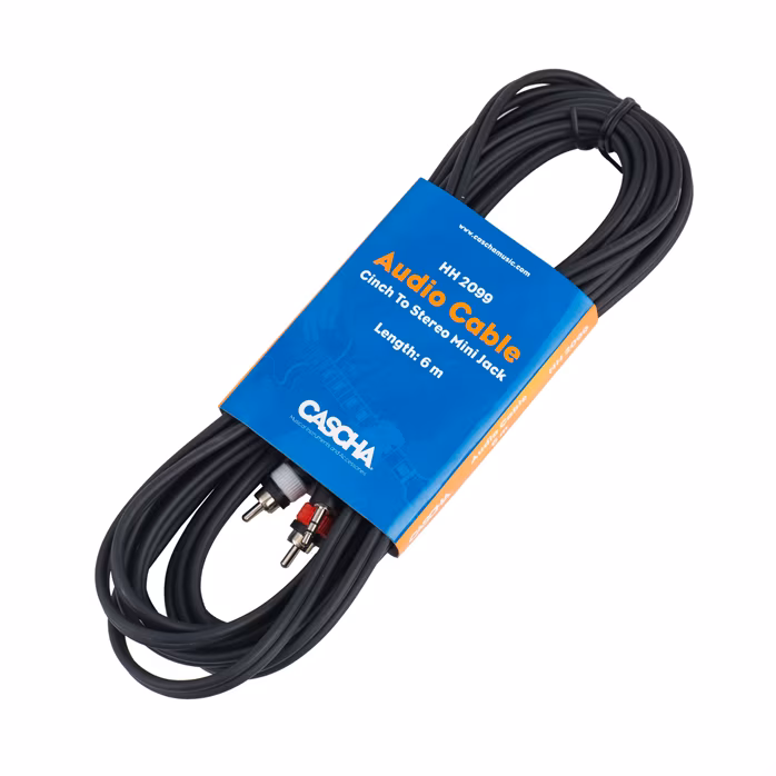 Cascha Audio Cable Stereo 6 m 3,5 mm - Cablu de conexiune
